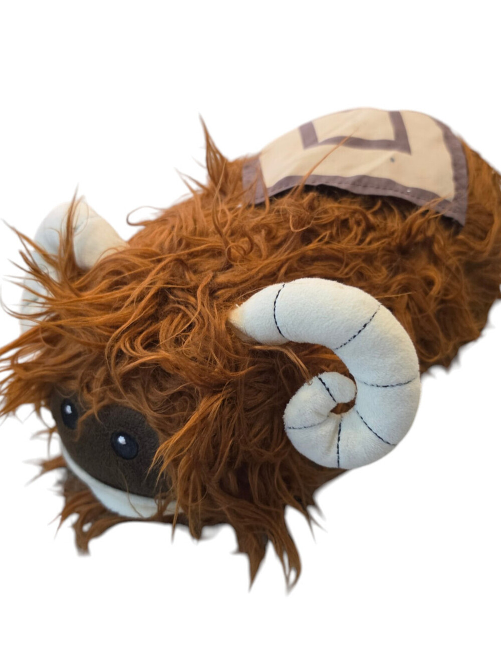 Star Wars Bantha Plush Stuffed Animal Jay Franco Mandalorian Brown Shaggy 13in